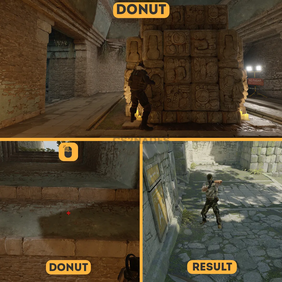 Donut entry flash