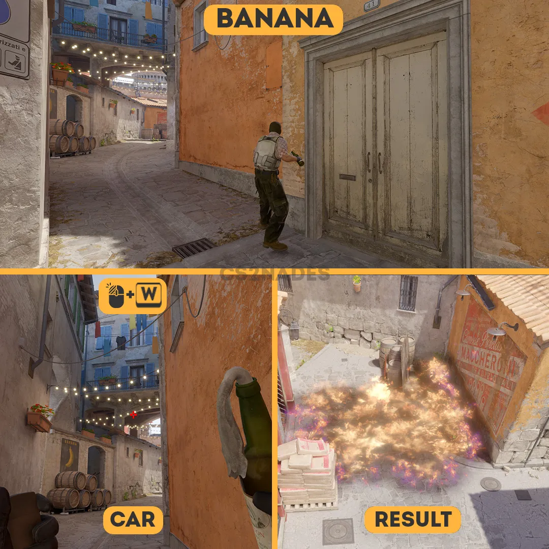 Sandbags molotov