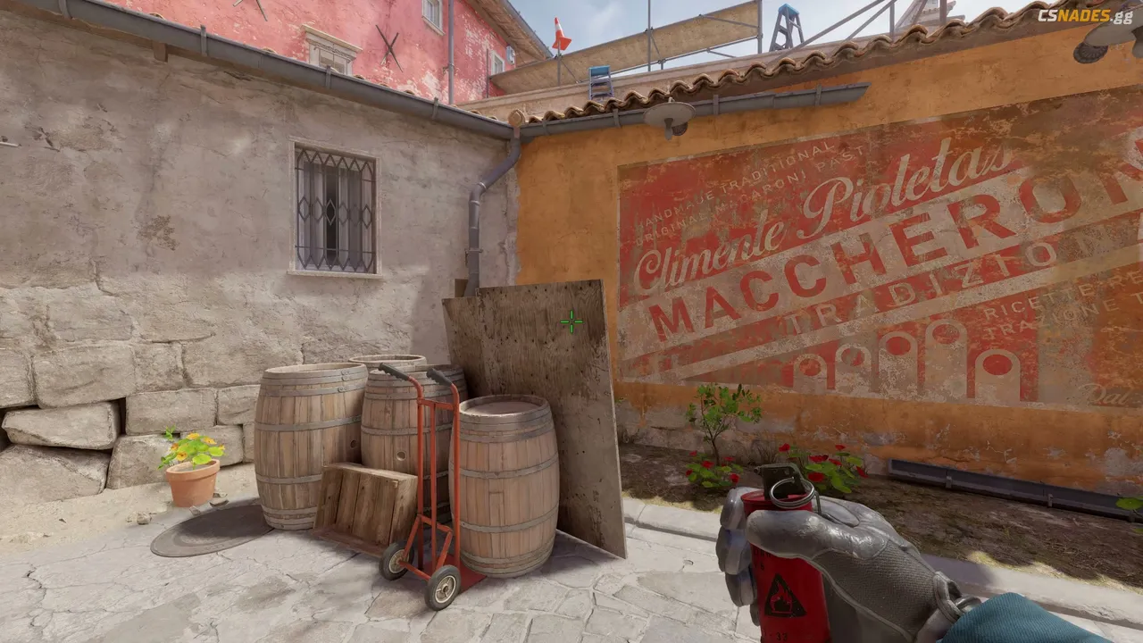 Oranges molotov from Car