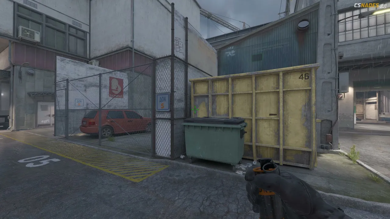Popdog smoke from Dumpster